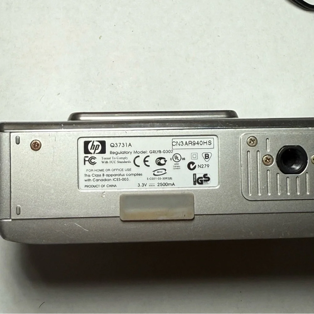 HP Photosmart Camera w/ Accessories